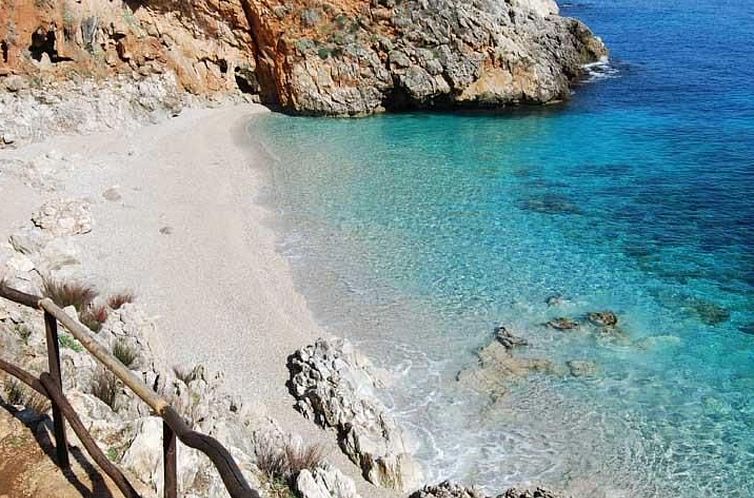 Appartement Wohnung in Balestrate mit Schwimmbad und Meerbli