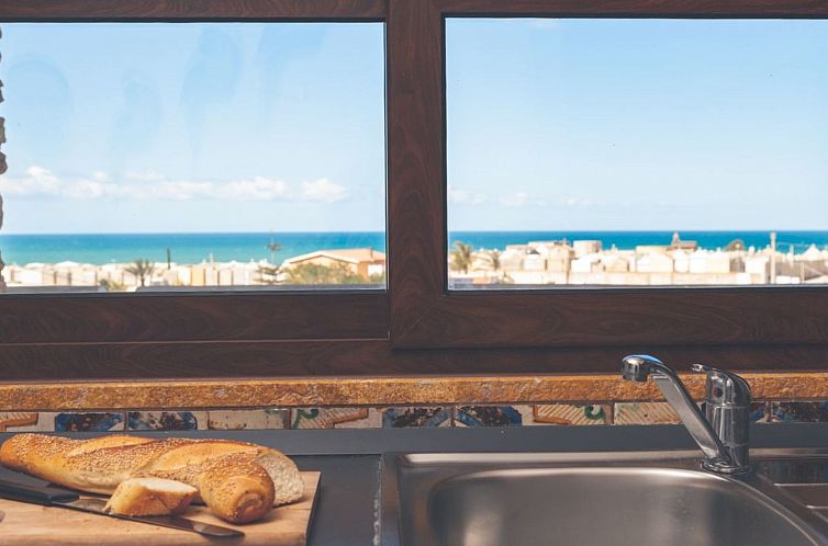 Appartement Wohnung GIallo mit Schwimmbad und Meerblick