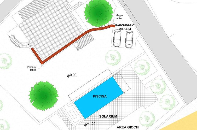 Appartement Lila Wohnung mit Schwimmbad und Meerblick