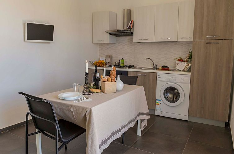 Appartement Drei-Zimmer-Wohnung Dammusa Meerblick Erdgeschos