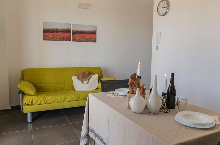 Appartement Drei-Zimmer-Wohnung Dammusa Meerblick Erdgeschos