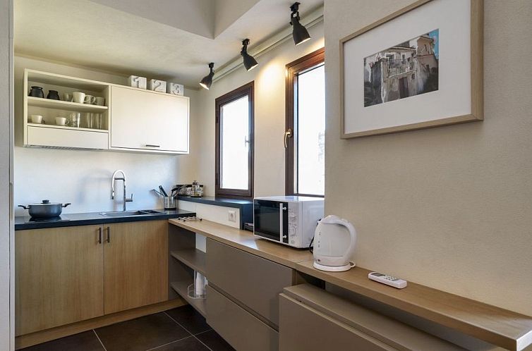Appartement Aristoteles, Wohnung mit Blick in die Nähe des 