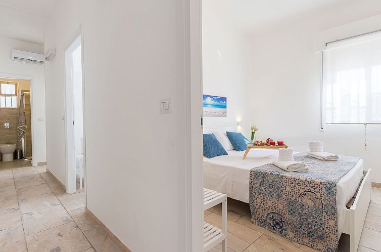 Appartement Edoné, Wohnung mit Blick auf einen Sandstrand