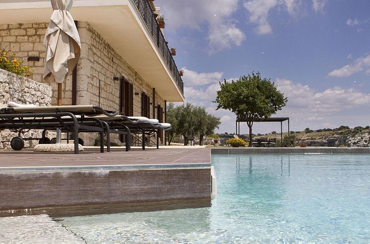 Guest house 0941511 - Holiday property Sicily - Vakantiehuis Komfortable Villa Castello - Blick auf Cava d'I