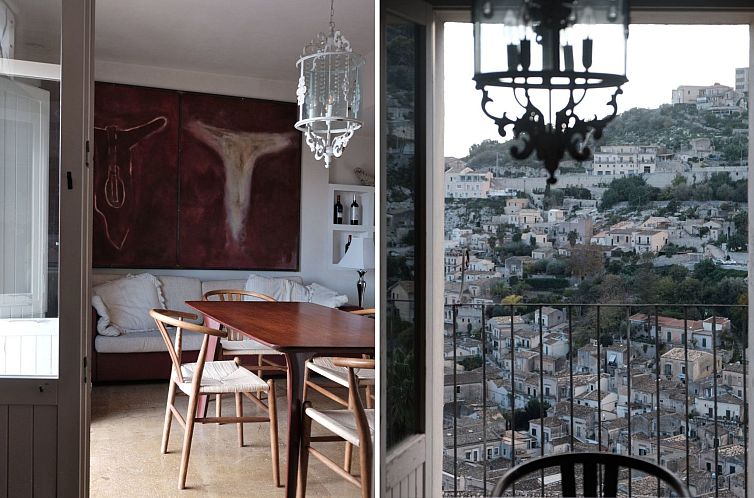 Appartement Eine Terrasse über Modica