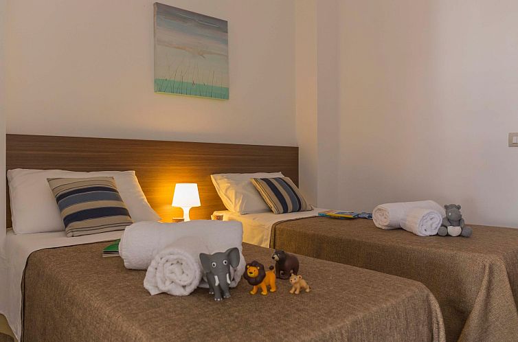 Appartement Wohnung 500m vom Meer entfernt für 6 Personen