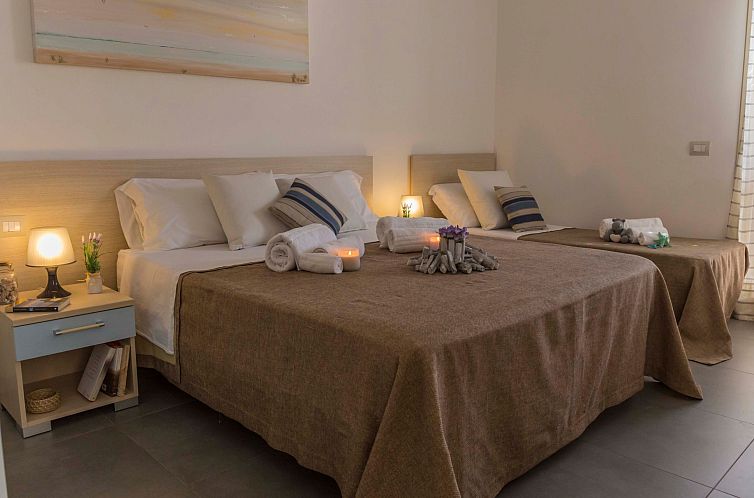 Appartement Wohnung 500m vom Meer entfernt für 6 Personen