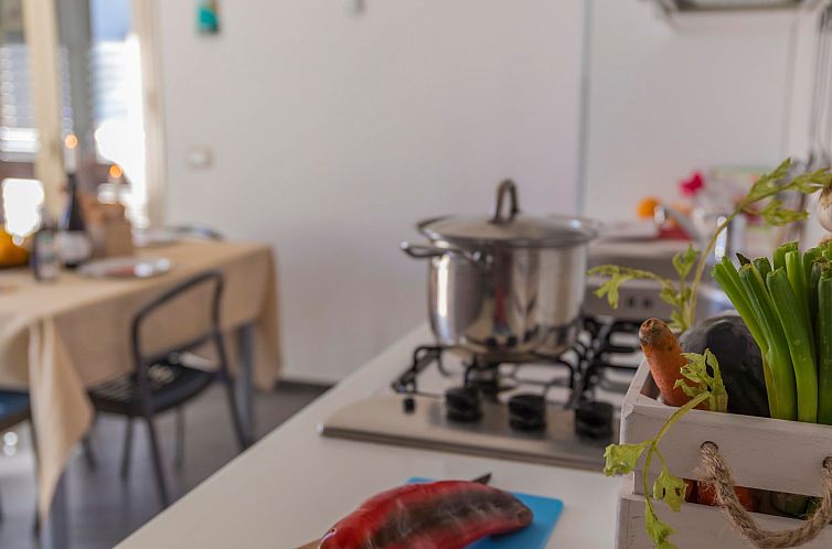 Appartement Wohnung 500m vom Meer entfernt für 6 Personen