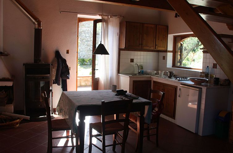 Vakantiehuis Behagliches Ferienhaus mit Garten inmitten eine