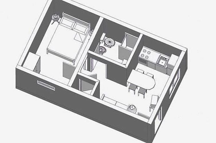 Appartement Torre Venza' Anwesen mit Infinity-Pool