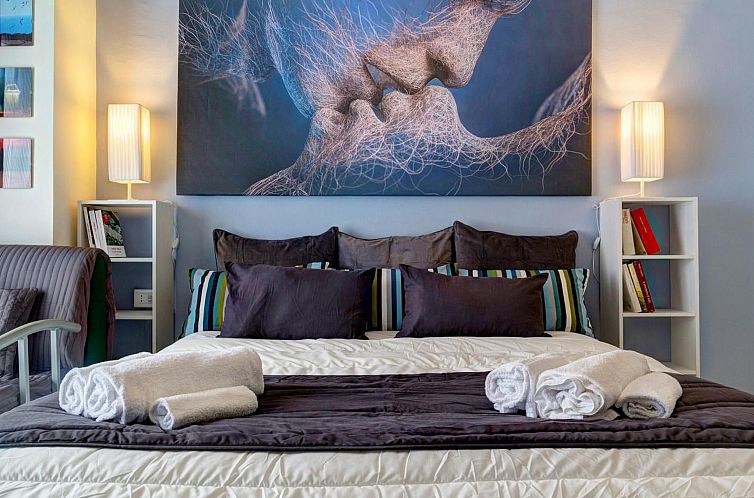 Guest house 09437754 - Apartment Sicily - Appartement Wohnung in Naxos mit Großem Balkon