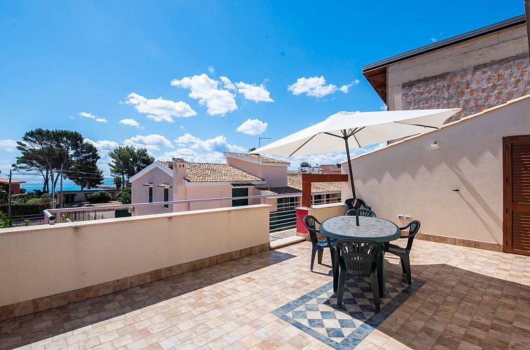 Appartement Villa Tonnara 50 m Strand Meerblick Borgo Gebiet
