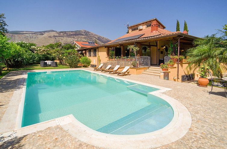 Vakantiehuis Luxus, Zentrum von Palermo, Mittelmeerpark, 3 k