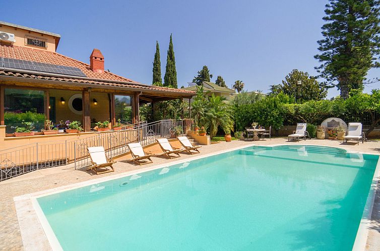 Vakantiehuis Luxus, Zentrum von Palermo, Mittelmeerpark, 3 k