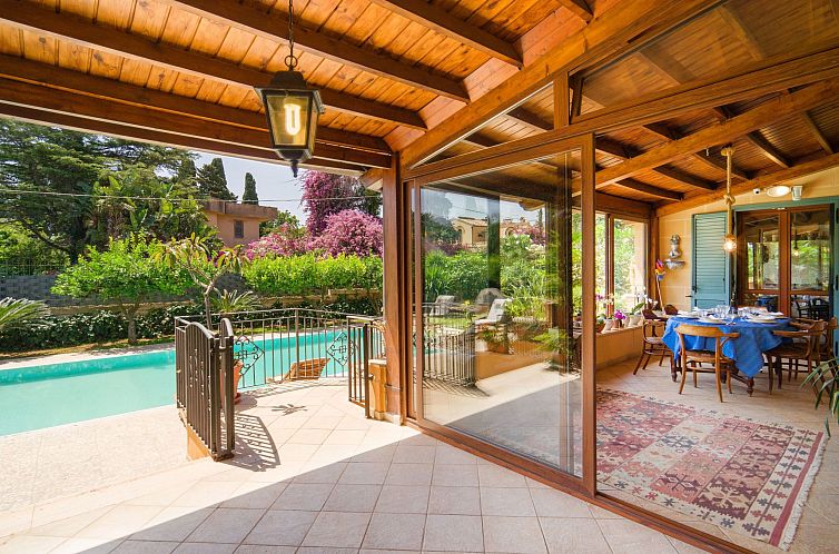 Vakantiehuis Luxus, Zentrum von Palermo, Mittelmeerpark, 3 k