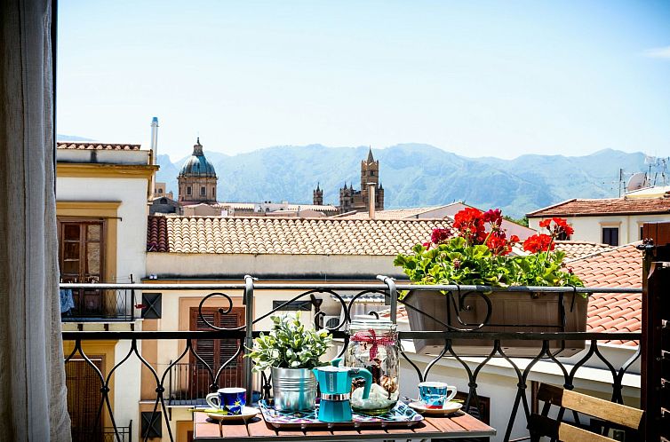 Appartement Ein-Zimmer-Wohnung 'Capo House' mit Balkon