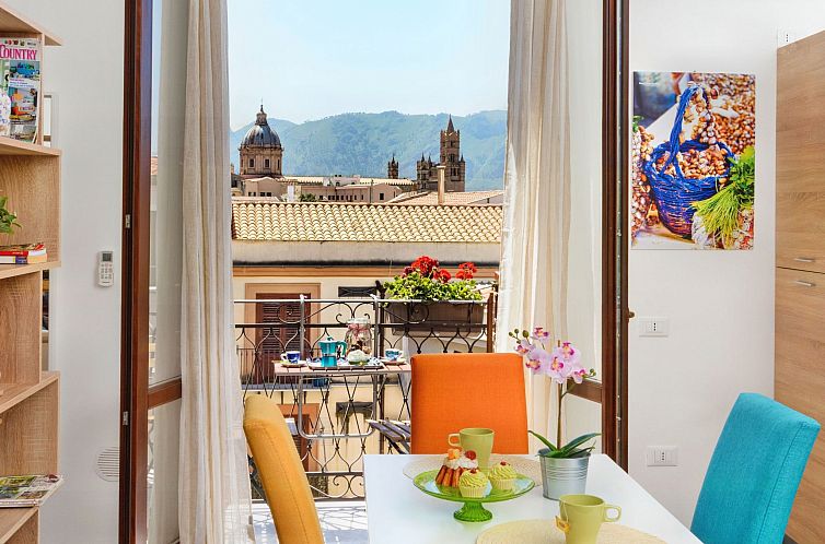 Appartement Ein-Zimmer-Wohnung 'Capo House' mit Balkon