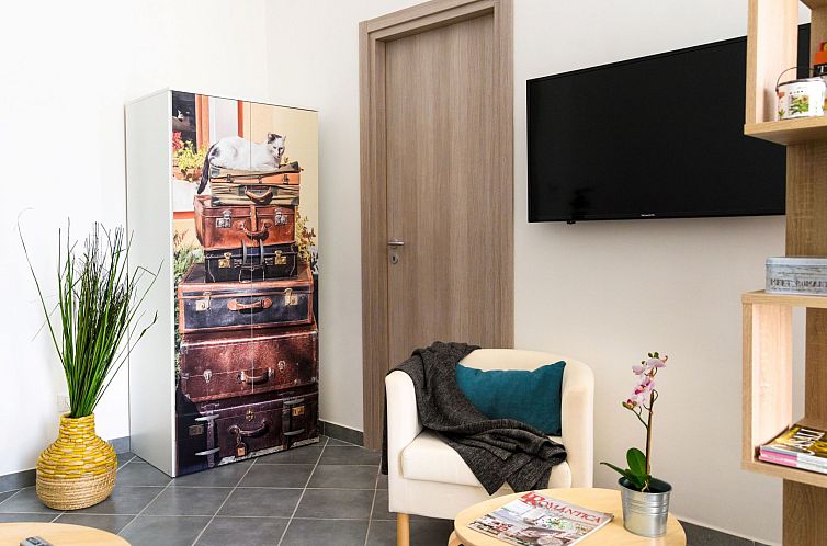 Appartement Ein-Zimmer-Wohnung 'Capo House' mit Balkon