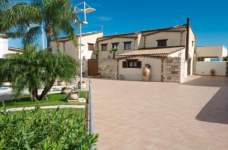 Vakantiehuis Villa in Alcamo mit privatem Pool und Garten