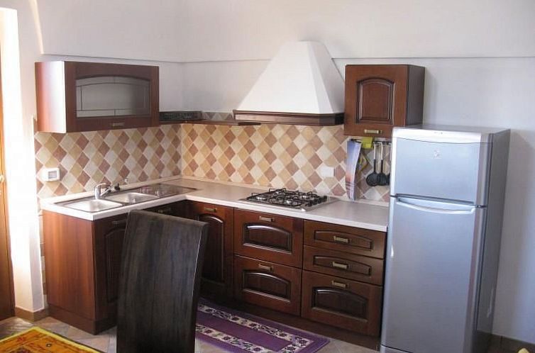 Appartement Dammuso mit Terrasse und Meerblick