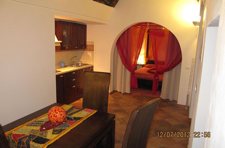 Appartement Dammuso mit Terrasse und Meerblick