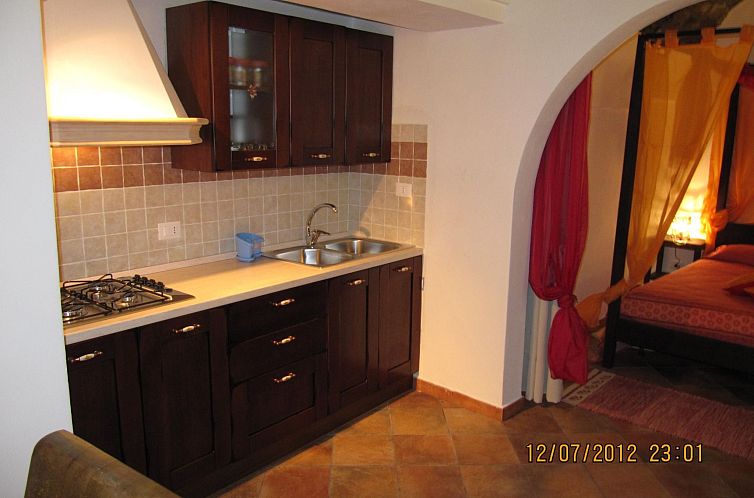 Appartement Dammuso mit Terrasse und Meerblick