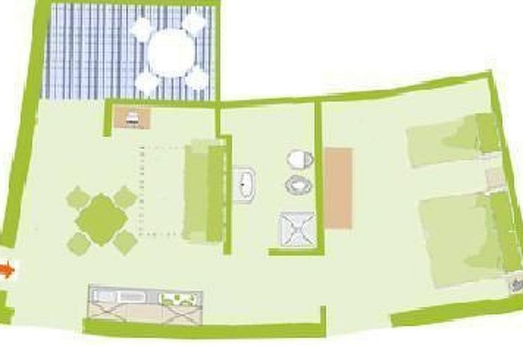 Appartement Tulpe Wohnung