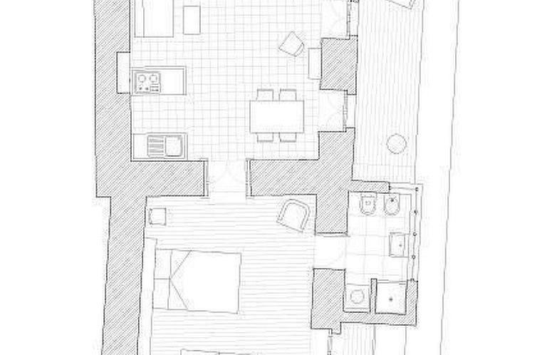Appartement mit Balkon