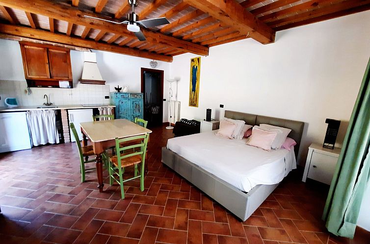Appartement Wohnung in Riparbella mit privatem Parkplatz