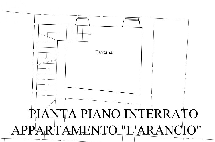 Appartement Wohnung "L'Arancio" mit Privatparkplatz
