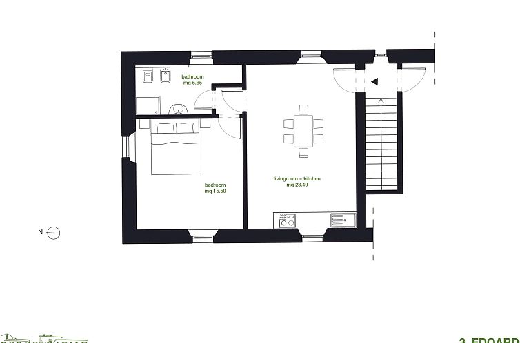 Appartement Edoardo' Ferienwohnung mit Pool