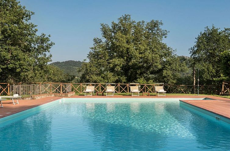 Appartement Wohnung in Bucine mit Großem Garten