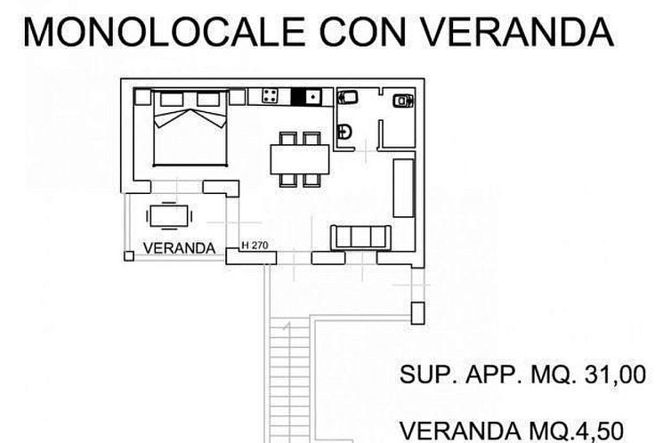 Appartement Unterkunft in einer Residenz, in der Nähe des M