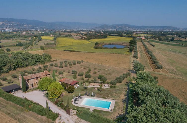 Vrijstaande woning in Cortona