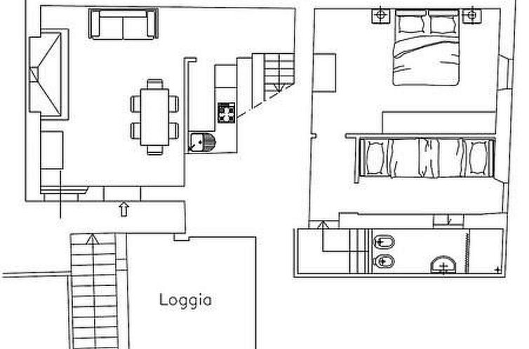 Appartement Santinovo torrino' Wohnung