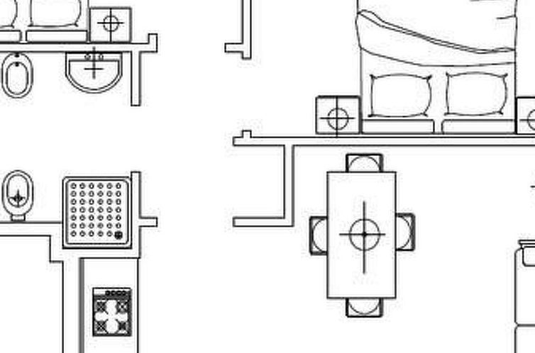 Appartement 'Santinovo olivo' mit Pool