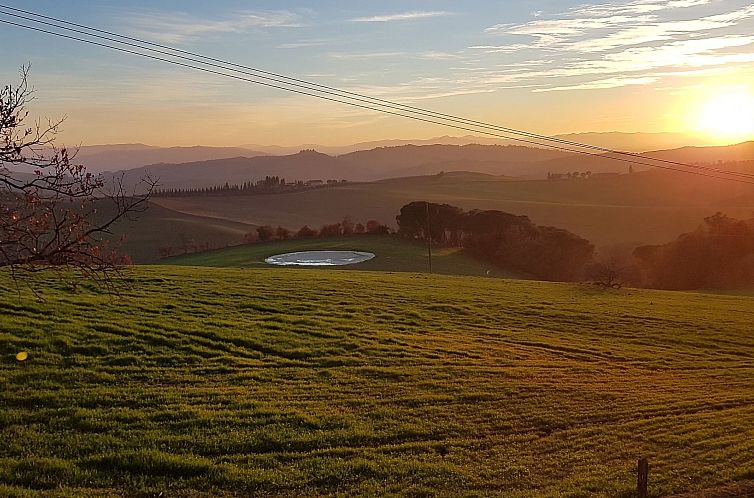 Vakantiehuis Schönes Ferienhaus in Volterra mit Großem Gar