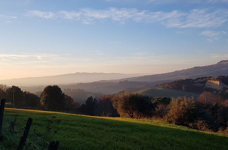 Vakantiehuis Schönes Ferienhaus in Volterra mit Großem Gar