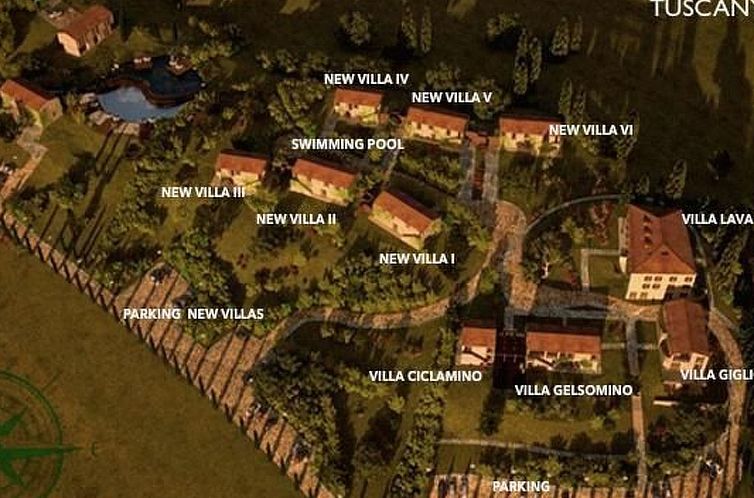 Appartement Wohnung "Villa Famiglia5" mit Blick auf das Wass