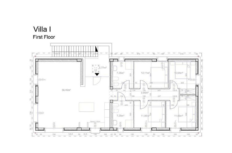 Appartement "Villa I Spazio" mit Pool