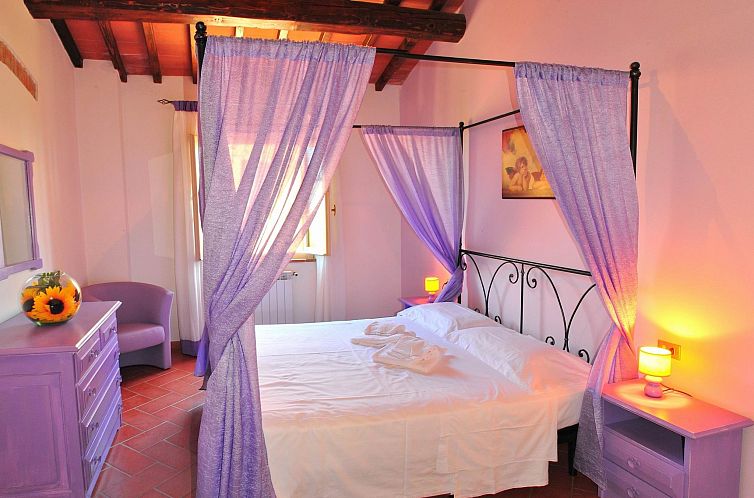 Appartement "Collelungo" mit Pool