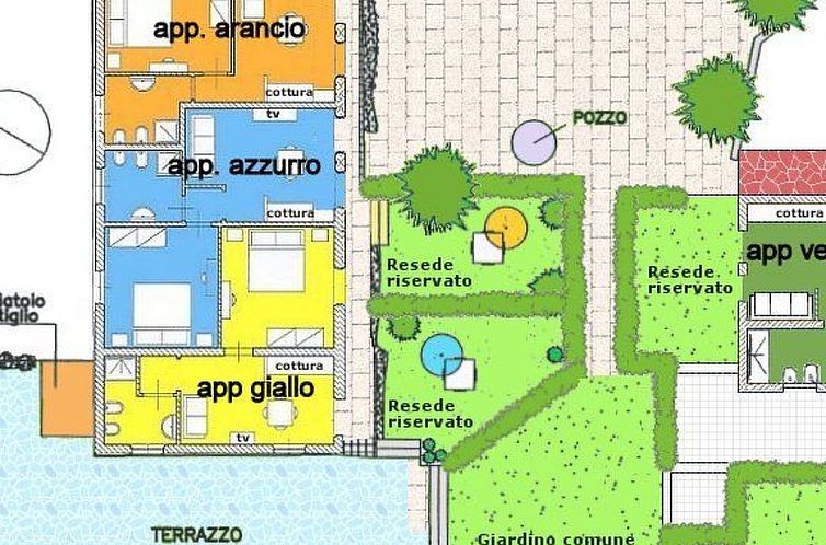 Appartement Charmante Wohnung mit privatem Garten