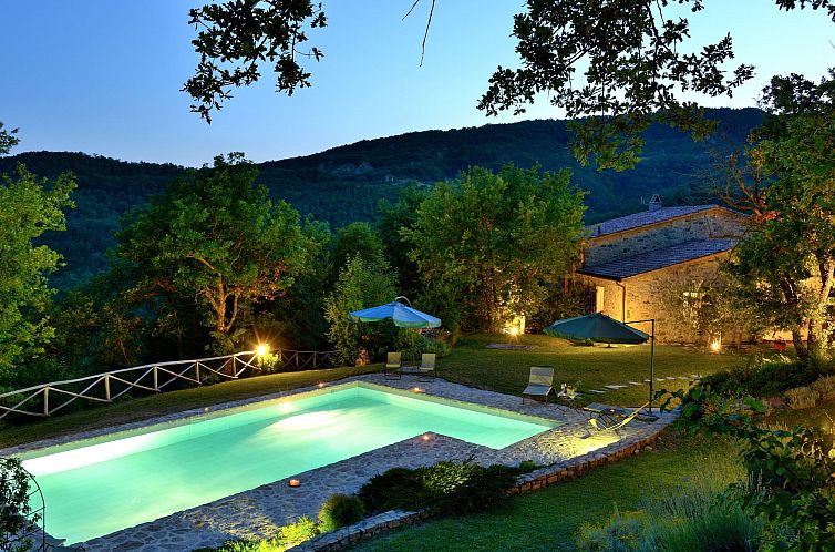 Unterkunft 0961414 - Ferienhaus Umbrien / Marken - Vakantiehuis Privates Poolhaus im grünen Herzen von Umbrien