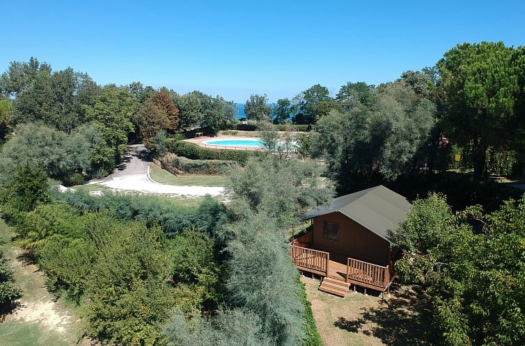 Safaritent incl. Sanitair