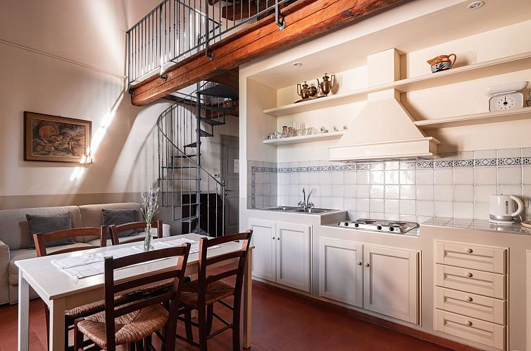 Appartement Mit Mezzanin und Schwimmbad, in einem Bauernhaus