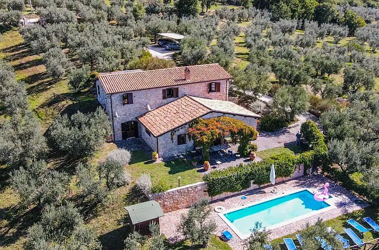 Huis met privé zwembad nabij Orvieto