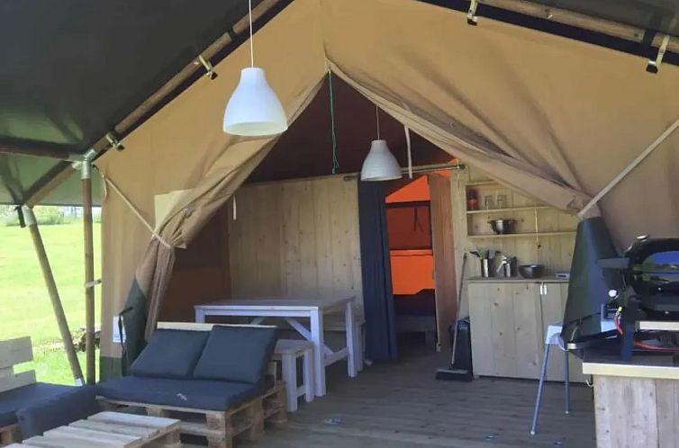 Safaritent met badkamer Premium