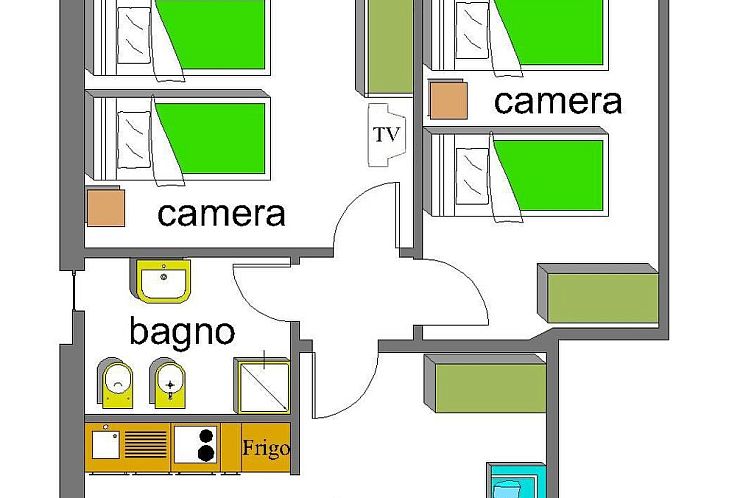 Appartement in Cupra Marittima