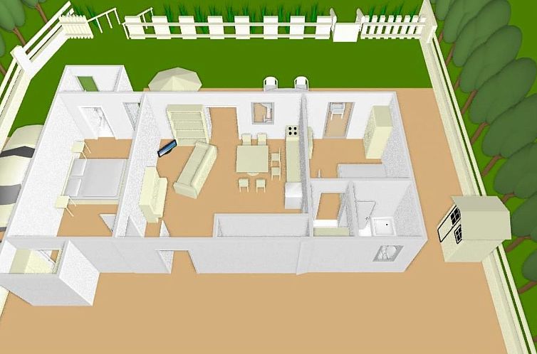 Vakantiehuis Haus in Ostra mit privatem Pool