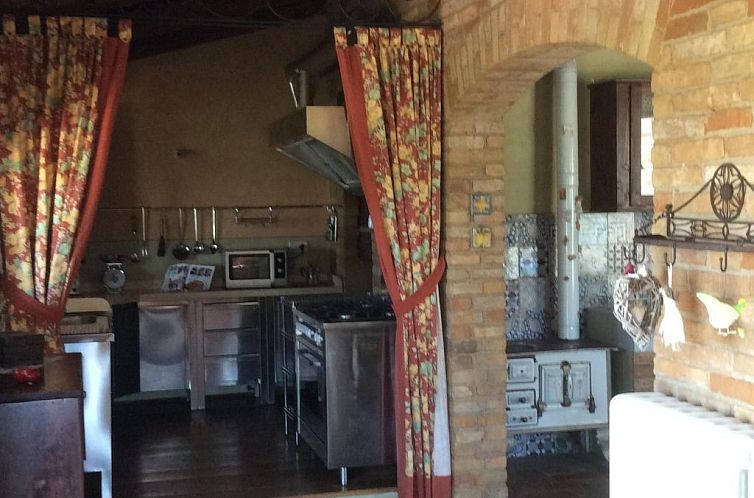 Vakantiehuis La Villa degli Ulivi - Landhaus mit privatem Po